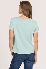Vanya Tee Canal Blue view 4