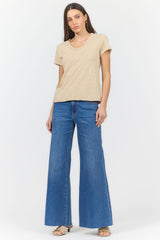 Vanya Tee Dune Slub view 2