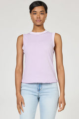Zo Crew Neck Top Purple Haze