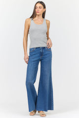 Louise Tank Heather Grey view 4