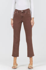Anika Straight Leg Jean Cappuccino