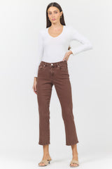 Anika Straight Leg Jean Cappuccino view 3