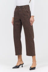 Lasso Jean Brown Leopard view 3