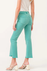 Dear John Denim - Jeanne High Rise Cropped Flare Jeans