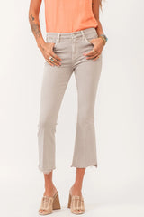 Dear John Denim - Jeanne High Rise Cropped Flare Jeans