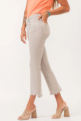 Dear John Denim - Jeanne High Rise Cropped Flare Jeans