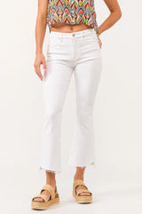 Dear John Denim - Jeanne High Rise Cropped Flare Jeans