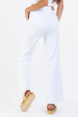 Fiona Wide Leg Jean White view 2