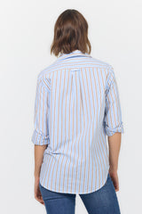 Galina Shirt Campus Blue Stripe view 4