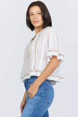 Jada Top White view 3