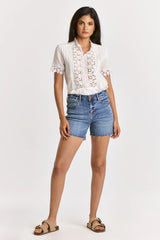 Dear John Denim - Julian High Rise Shorts - 26 / Monocloud