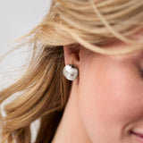 Solara Studs in Silver view 2