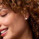 Tribeca Studs in Cubic Zirconia view 2