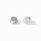 Cannes Doorknocker Earrings in Silver view 3