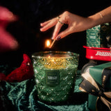 Noble Fir Garland 3 Wick Hearth Candle by Voluspa