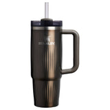 Quencher H2.0 Fluted Tumbler 30 oz in Gunmetal Shine by Stanley