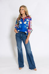 Ruthie Top in Sapphire by House of MBR, view 3