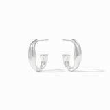 Laguna Hoops in Silver by Julie Vos