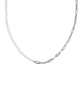Markie Silver Half Chain Necklace