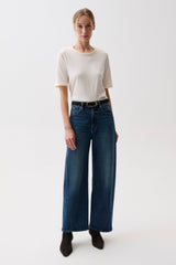 Pistola Kyra High Rise Bowed Ankle Jean - Cosmic