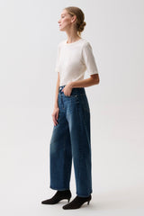 Pistola Kyra High Rise Bowed Ankle Jean - Cosmic - alternate view 3
