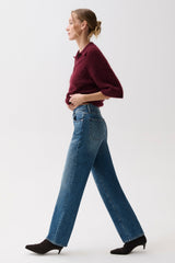 Pistola Cassie Super High Rise Straight Jean - Legend - alternate view 2
