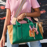 Teal City Satchel