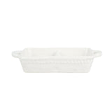 Vietri - Two-part Servers - Pietra Serena Server - White
