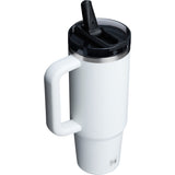 Quencher ProTour Flip Straw Tumbler 30 oz in Chalk VRT by Stanley
