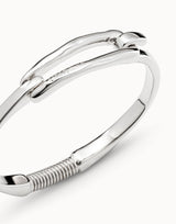 Uno De 50 - Sterling Silver-plated Bracelet with Link Clasp