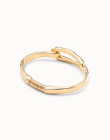 Uno De 50 - 18k Gold-plated Buckle Bracelet