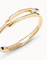 Uno De 50 - 18k Gold-plated Buckle Bracelet