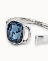 Uno De 50 - Sterling Silver-plated Bracelet with Blue