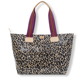 Consuela - Zipper Tote - Blue Jag