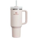 Quencher H2.0 FlowState Tumbler 40 oz in Rose Quartz 2.0 by Stanley