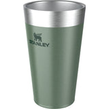 Stay-Chill Stacking Pint 16 oz in Hammertone Green by Stanley