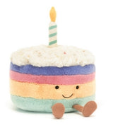 Jellycat - Plush - Amuseable Rainbow Birthday Cake