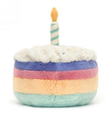 Jellycat - Plush - Amuseable Rainbow Birthday Cake