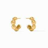 Solara Nova Hoops in Gold by Julie Vos