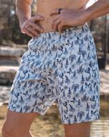 Waterloo Swim Shorts in Bluebonnet view 3