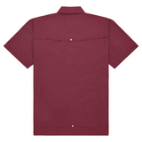 Guayabera Libre in Maroon view 2