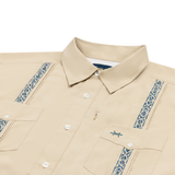 Guayabera Libre in Noche Cuero view 2