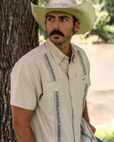 Guayabera Libre in Noche Cuero view 5