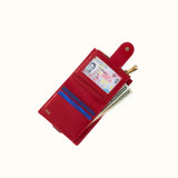 Dunn Mini Wallet in True Red by HOBO