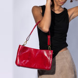 Seneca Shoulder Crossbody in True Red by HOBO