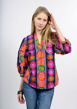 Vira Frida Top in Moonstone view 2