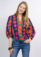 Vira Frida Top in Moonstone view 3