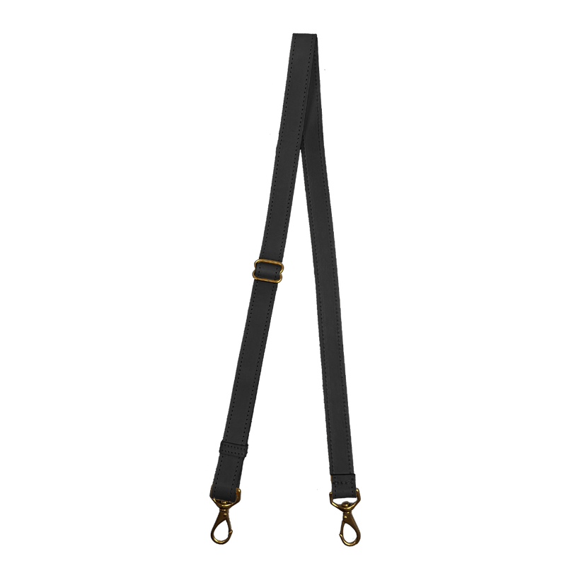 Jon Hart Design - Adjustable Strap 1’ - Black Leather