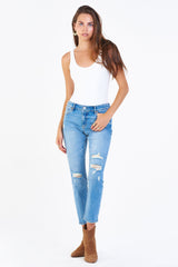 Dear John Denim - Jeans - Aiden High Rise Girlfriend Jeans