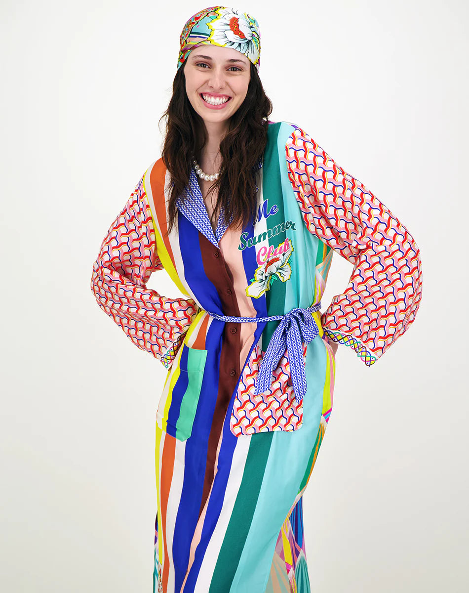 Nova Kimono Artisan Dress S Nova Kimono Artisan Dress S